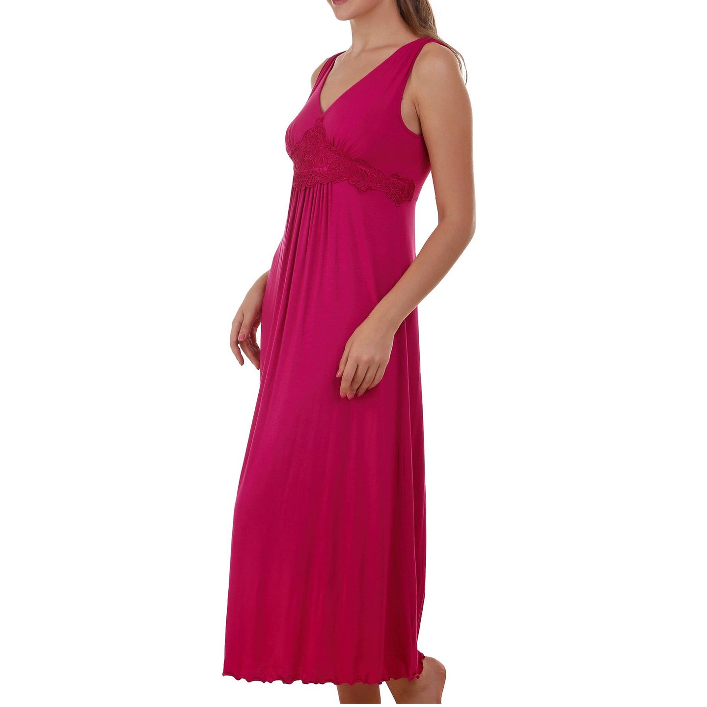 Dreamy Nightgown - Berry Mystique Intimates